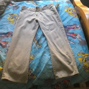 Chaps khaki “denim” pants
